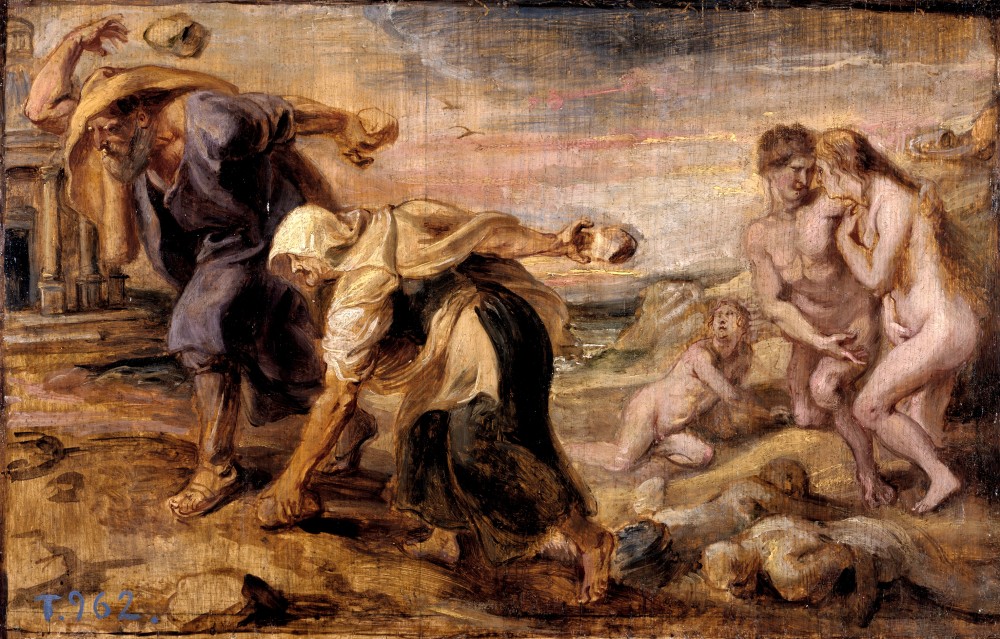  Peter Paul Rubens, Deucalion and Pyrrha, 1636